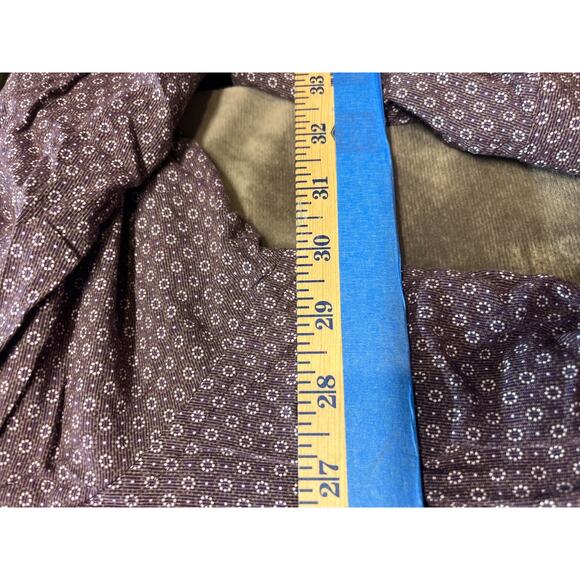 Moda Campia Moda 4XLT Red design Long Sleeve Button Shirt Big Tall Man - Picture 6 of 6